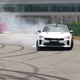 Illustration for article titled The New Kia Stinger GT Is Really Good At Getting Sideways And Roasting Tires